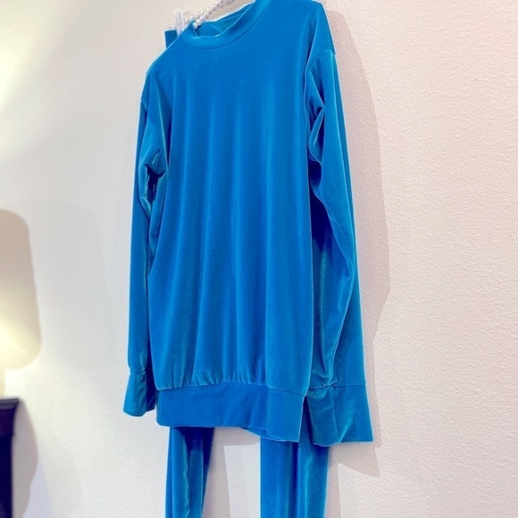 Laina Rauma velour lounge leisure sweatsuit S - Picture 8 of 11